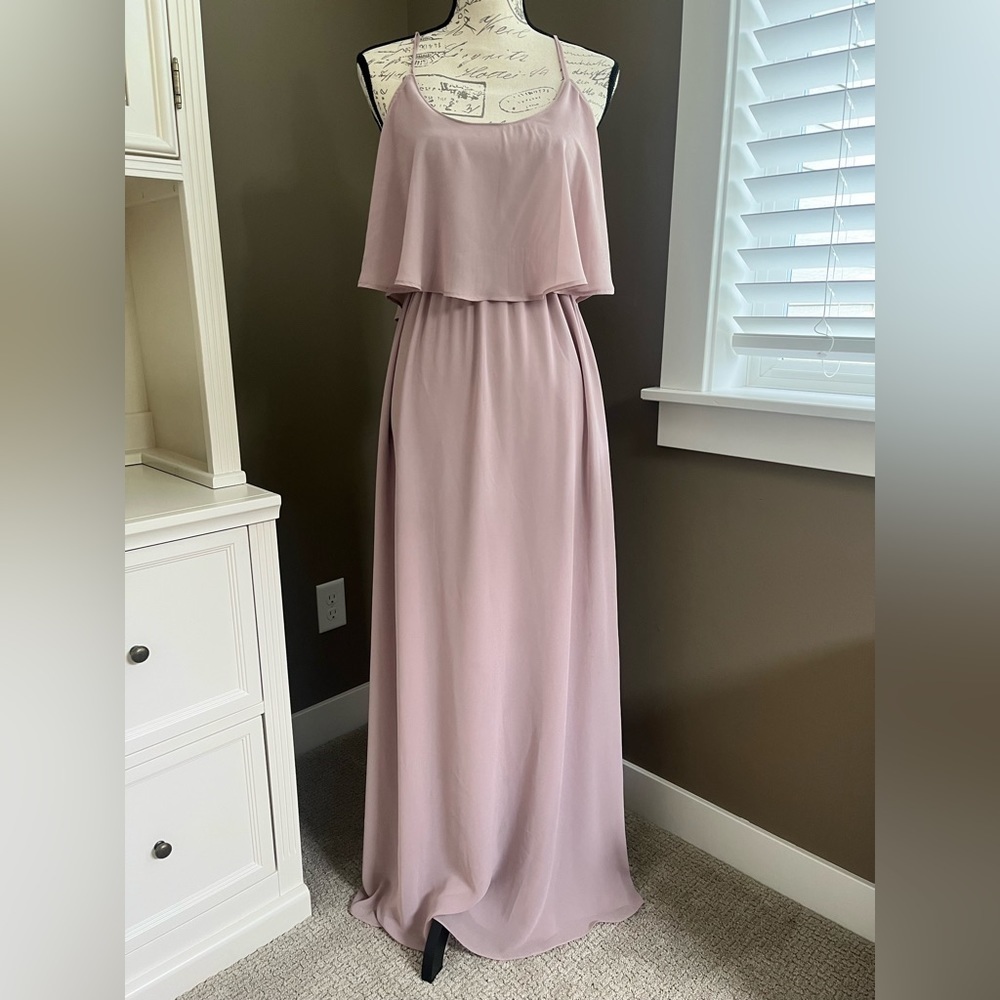 Show Me Your MuMu Caitlin Ruffle Maxi Dress, size M - Picture 5 of 5